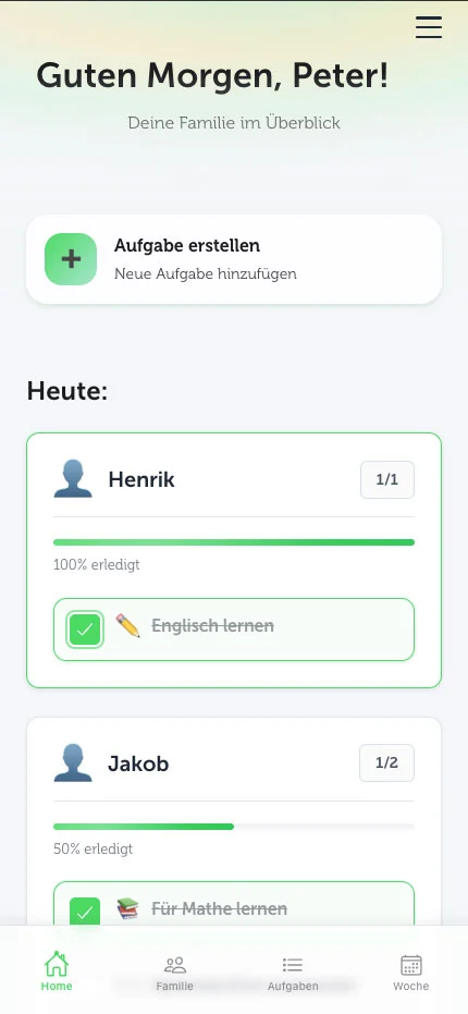 Eltern-Überblick